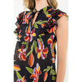 THML Flutter Sleeve Floral Top