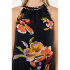 THML Sleeveless Floral Halter Dress