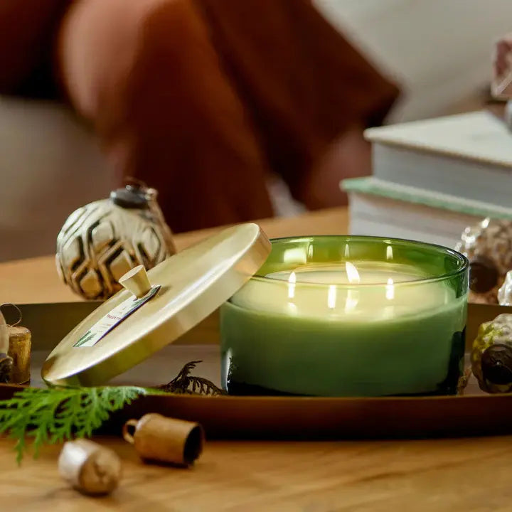 Thymes Green 4-Wick Candle