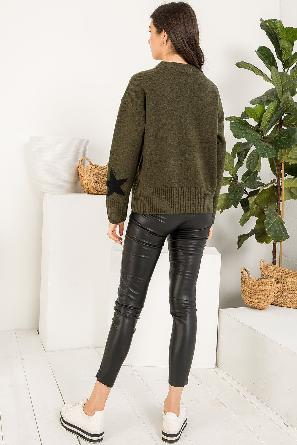THML Knit Star Sweater