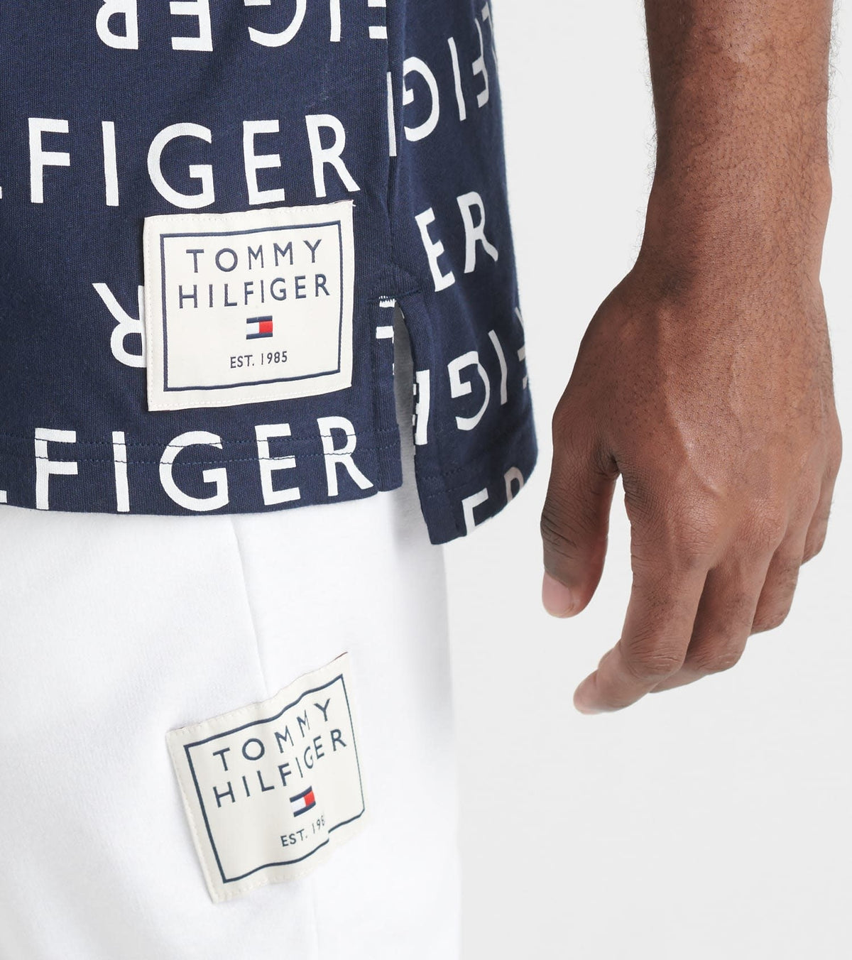 Tommy Hilfiger Allover Crew Neck Tee