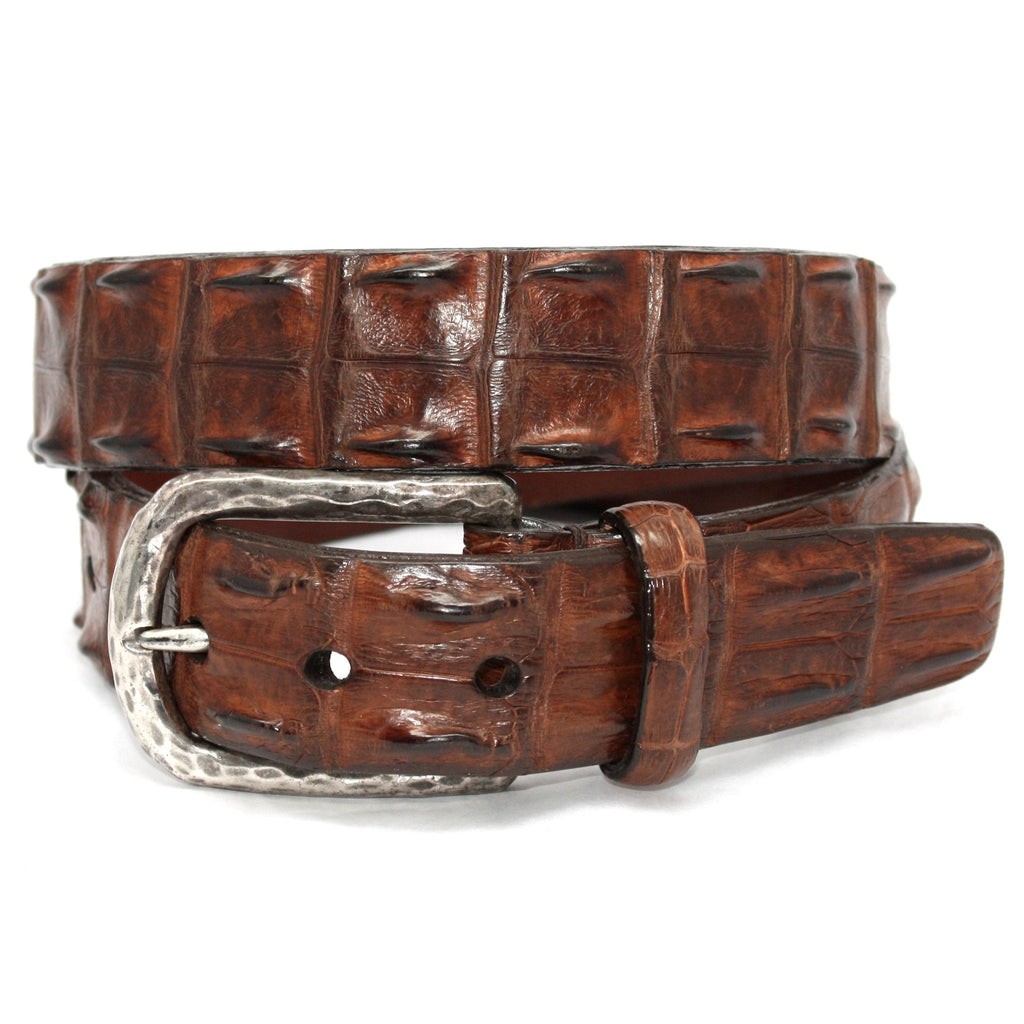 Torino - Genuine Hornback Crocodile Belt