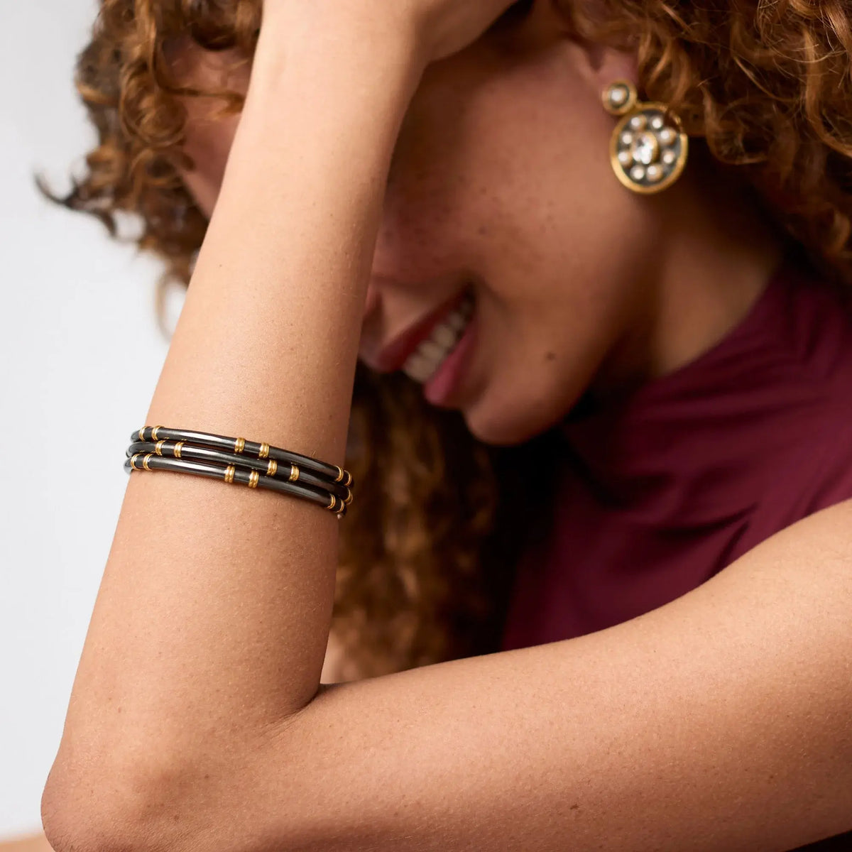 Julie Vos Tribecca Stacking Bangle