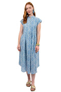 Uncle Frank Linen Blues Dress