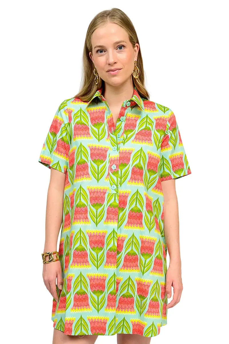 Uncle Frank Swing Shirt Dress
