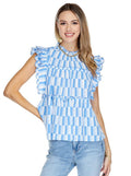 Joy Joy Scalloped Tiered Top