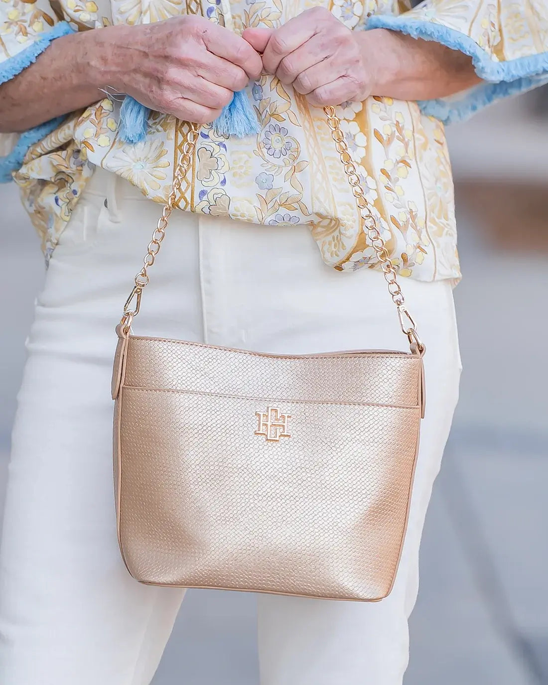 Caroline Hill Brielle Bucket Bag