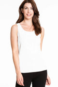 Multiples Double Scoop Neck Tank Top