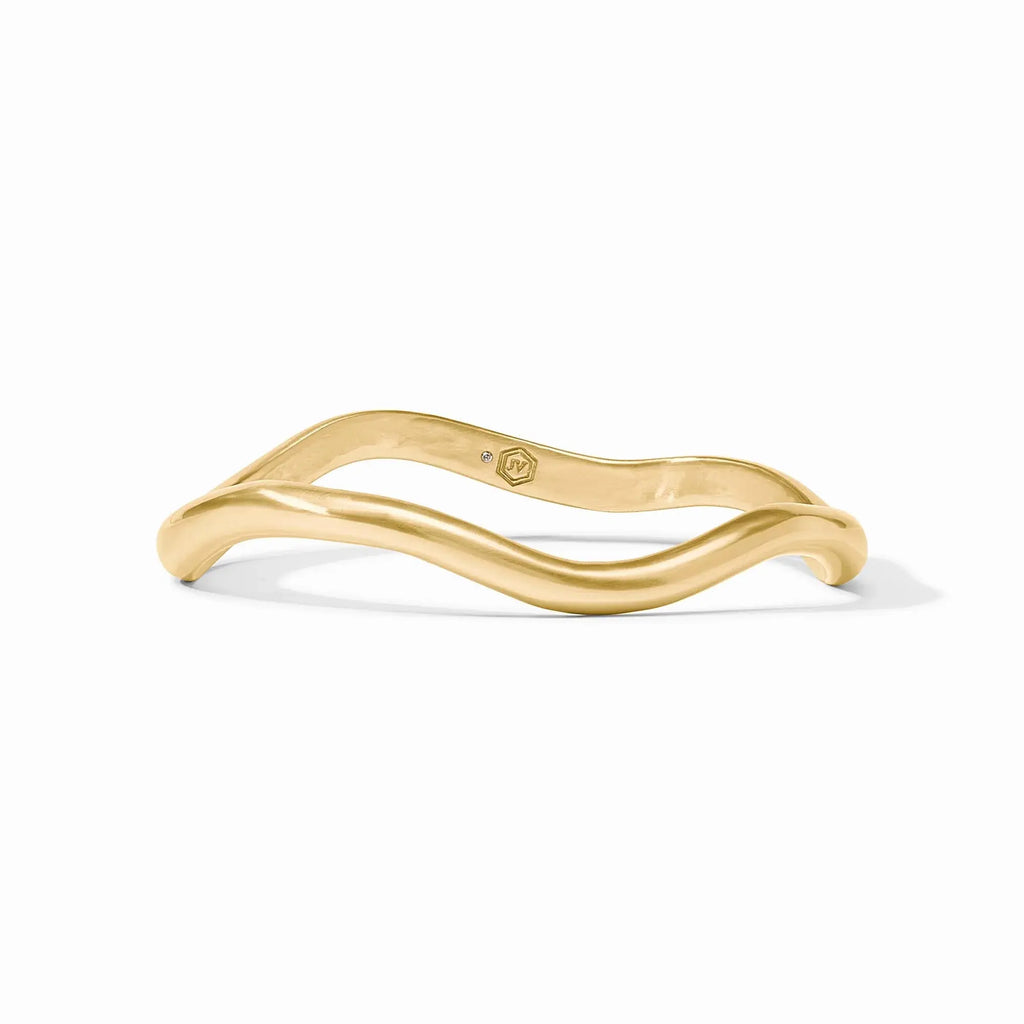 Julie Vos Gold Wave Bangle