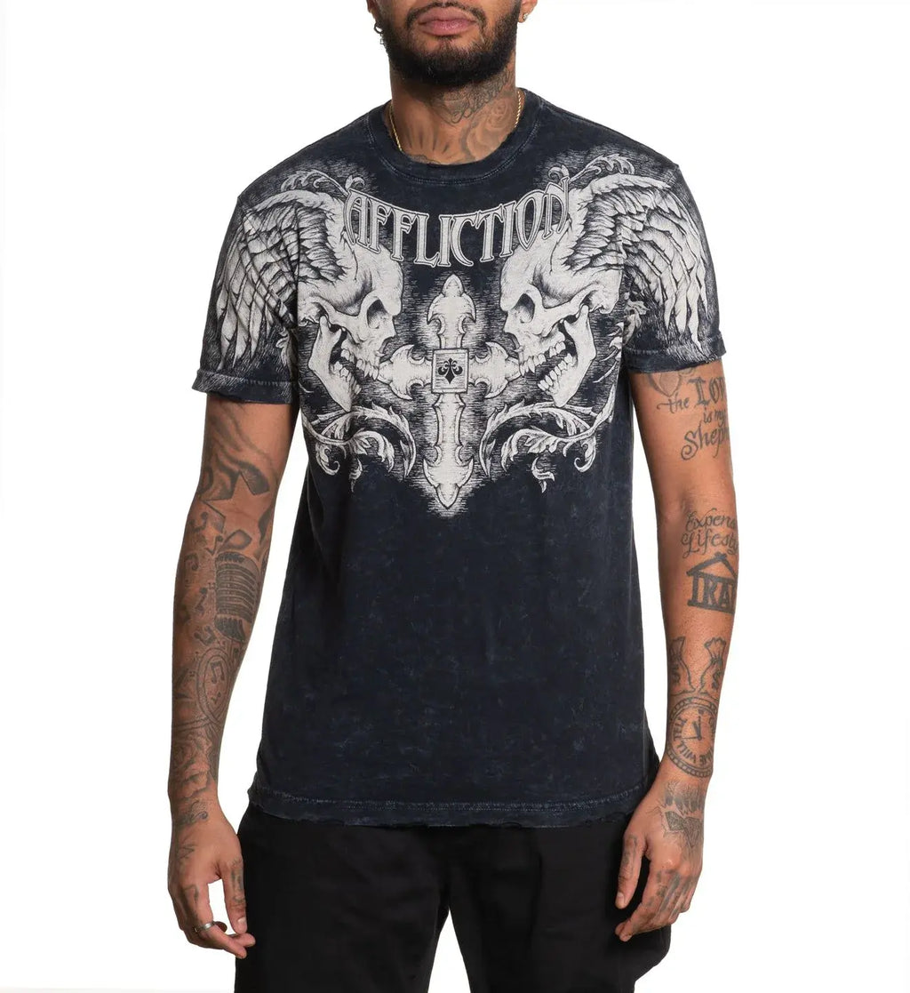 Affliction Winged Up S/S Tee
