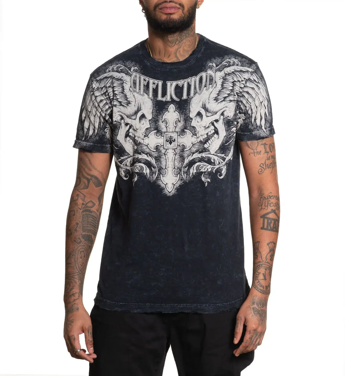 Affliction Winged Up S/S Tee
